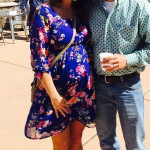 Floral Maternity Dress